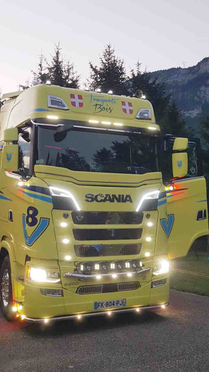 Camion transports bois